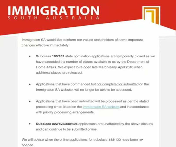 澳洲188和132移民